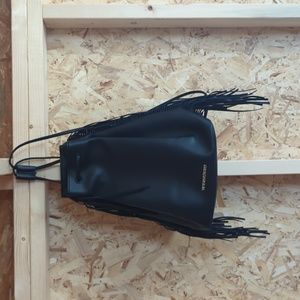 Victoria Secret Leather Fringe Backpack